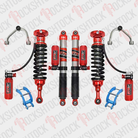 Mitsubishi L200 (2024) лифт-комплект регулируемой подвески +2" STR ST8000