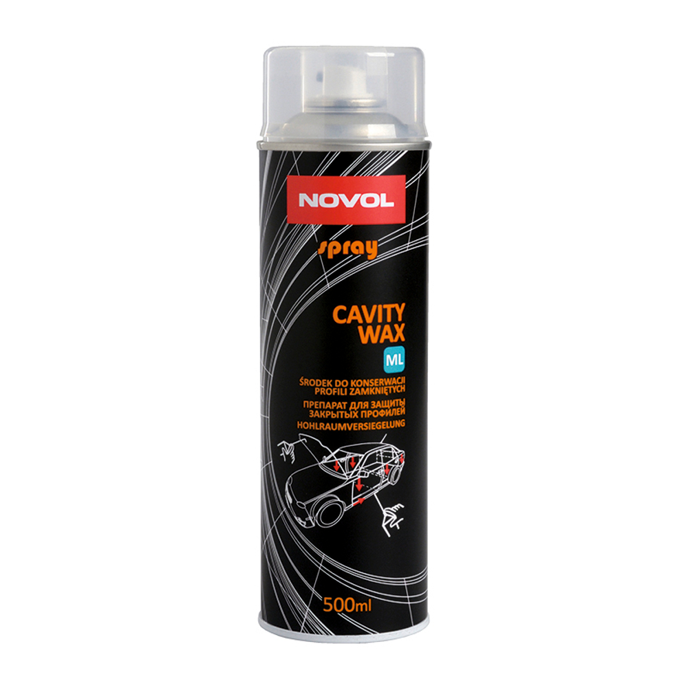 NOVOL МОВИЛЬ ДЛЯ ЗАЩИТЫ ПРОФИЛЕЙ 500МЛ CAVITY WAX NOVOL