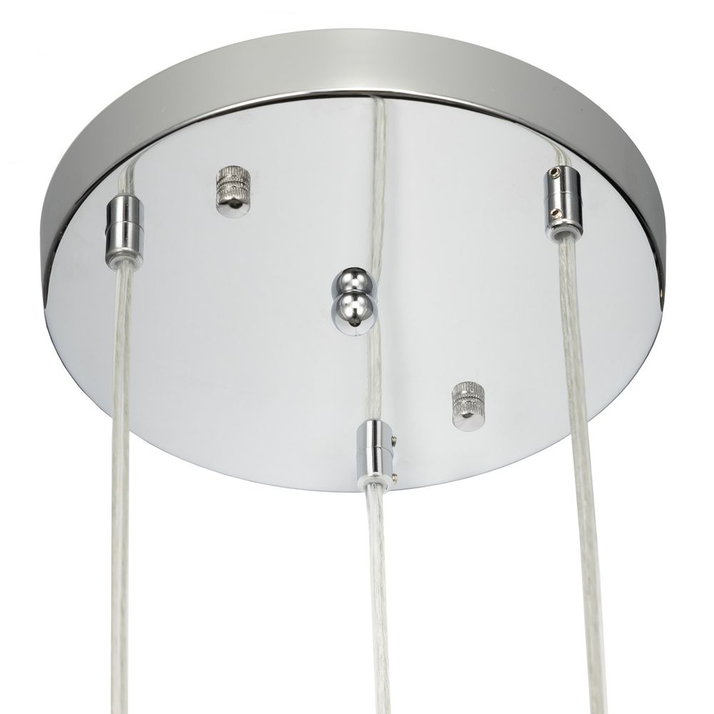 Citilux Джейн CL306031 Хрустальный подвесной светильник Хром