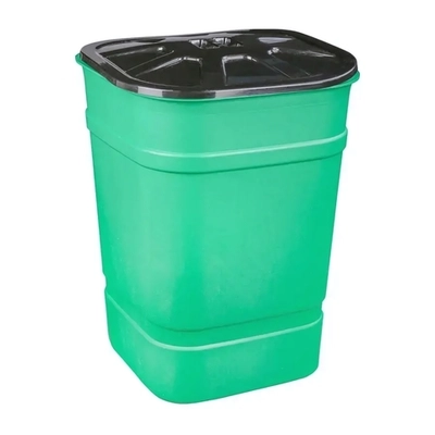 Бочка-бак 250л. с крышкой (квадратная)