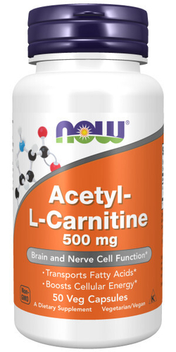 Acetyl L-Carn 500 mg 50 vcaps