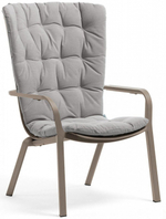 Лаунж-кресло пластиковое, Nardi Folio, тортора