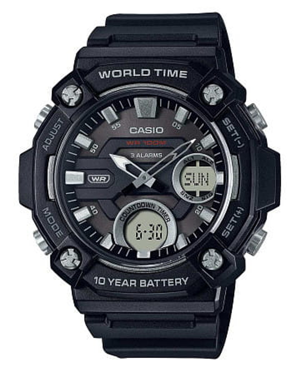 Часы Casio Collection AEQ-120W-1AVDF (AEQ-120W-1A)