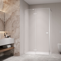 Душевой уголок с распашной дверью на петлях - RGW SV-040 (Матовое-Сатинат, 1200x900)