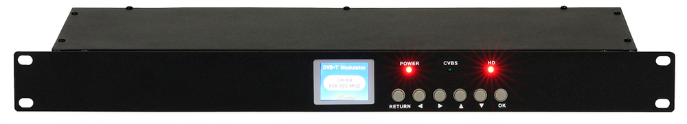 1-канальный HDMI/AV в DVB-T Модулятор 19``, SatLink WS8901U