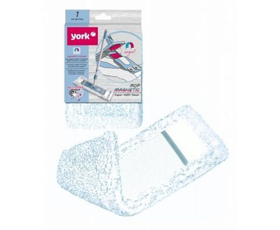 Насадка МОП для швабры плоская микрофибра Магнетик 47х17см 81700 York