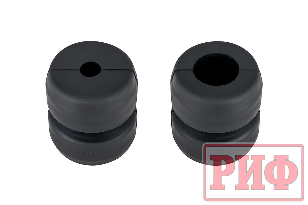 Комплект дополнительных пружин с кронштейнами для задней оси на УАЗ Патриот 2019+ (двухлистовая рессора) РИФ