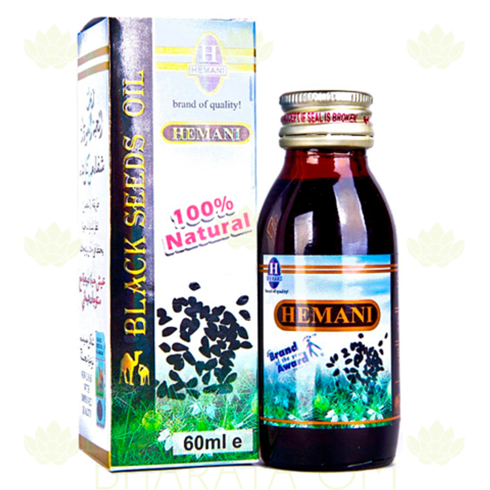 Масло Черного Тмина Hemani Black Seed Oil 60 мл