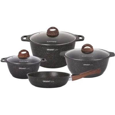 Подарочный набор кухонной посуды №19,АП линия «Granit Ultra»(original)