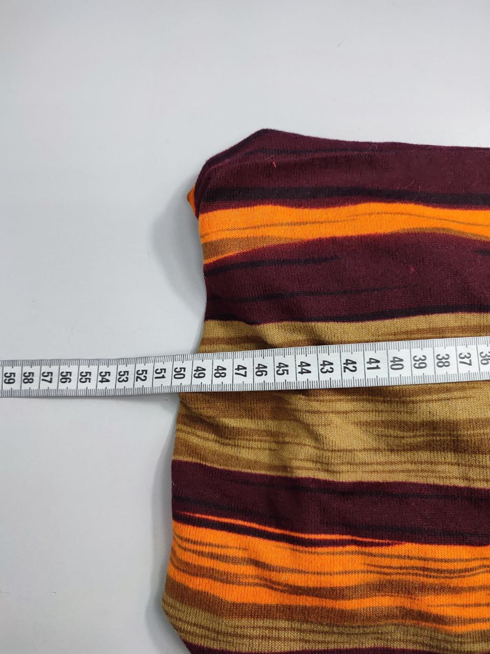 Снуд в полоску стильный