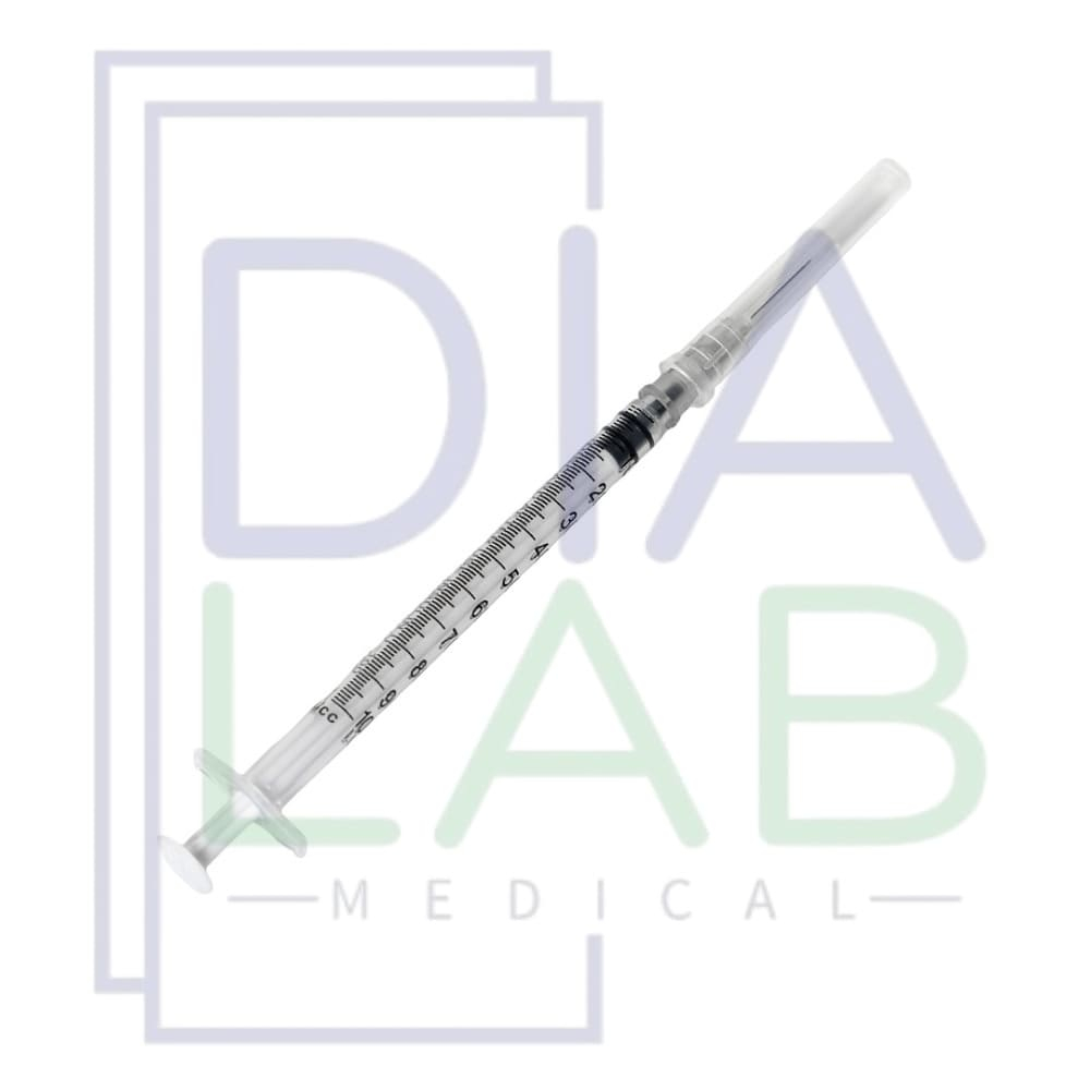 Инсулиновый шприц 1 мл U-100 150 шт с иглой 27G (0.4х12 мм)