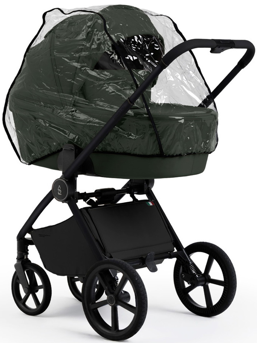 Коляска 3 в 1 Sweet Baby SBL Elegante Pro + автокресло Premier Grey Forest Green