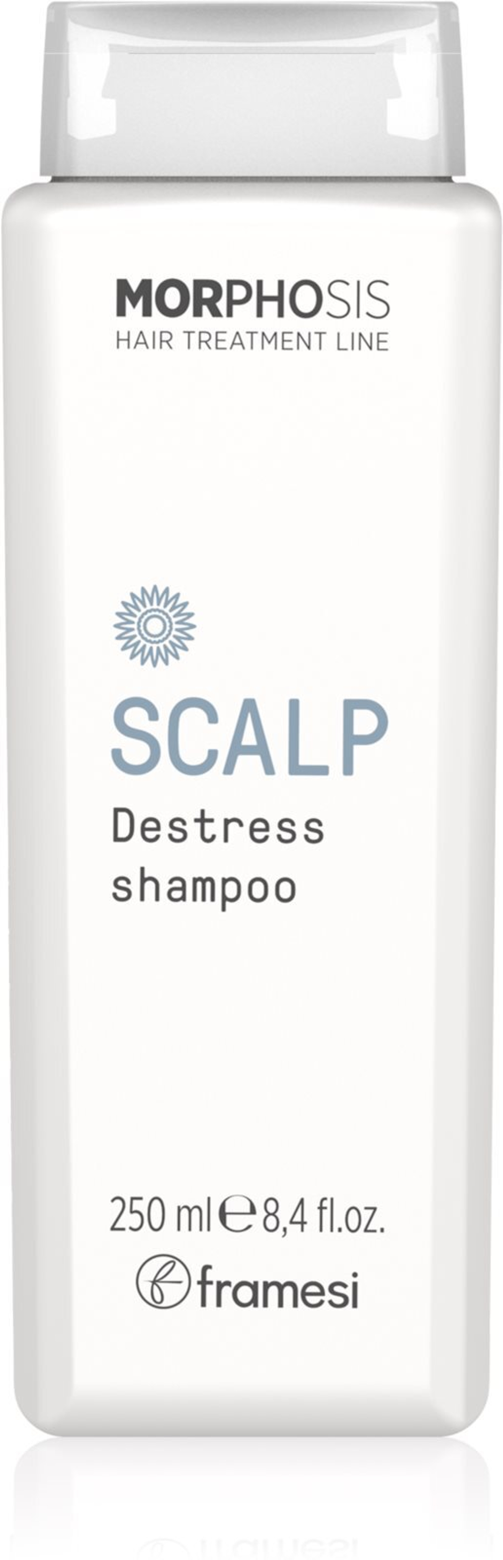Framesi Morphosis Scalp - успокаивающий шампунь для чувствительной кожи /   250  ml  / GTIN 8059606681283