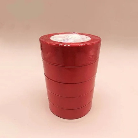 Лента атласная 2,5см*22,85м ТЕМНО-РОЗОВЫЙ