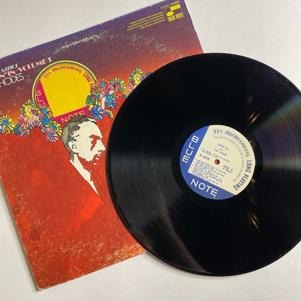 Винтажная виниловая пластинка LP Art Hodes Sittin' In Volume I (USA 1969) Blue Note