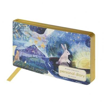 Еженедельник недат. А6 80л., мягк.обл., кож.зам. "Сон"**