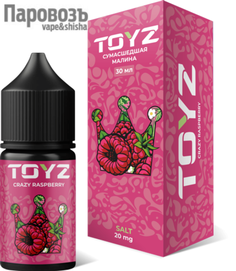 Жидкость Toyz Crazy raspberry (Малина) 20Sмг 30мл