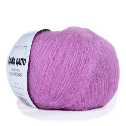 Пряжа Lana Gatto Silk Mohair 25г/212м,цвет (14527), 1 моток