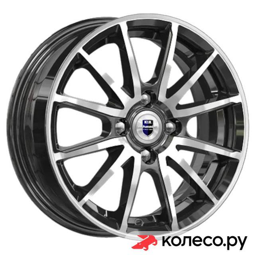 Квант (КС960) 5.5x14/4*100 D56.6 ET40 Алмаз-черный