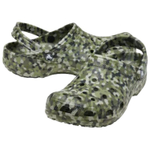 Crocs Confetti Croslite Resin Clogs Unisex Green Camouflage