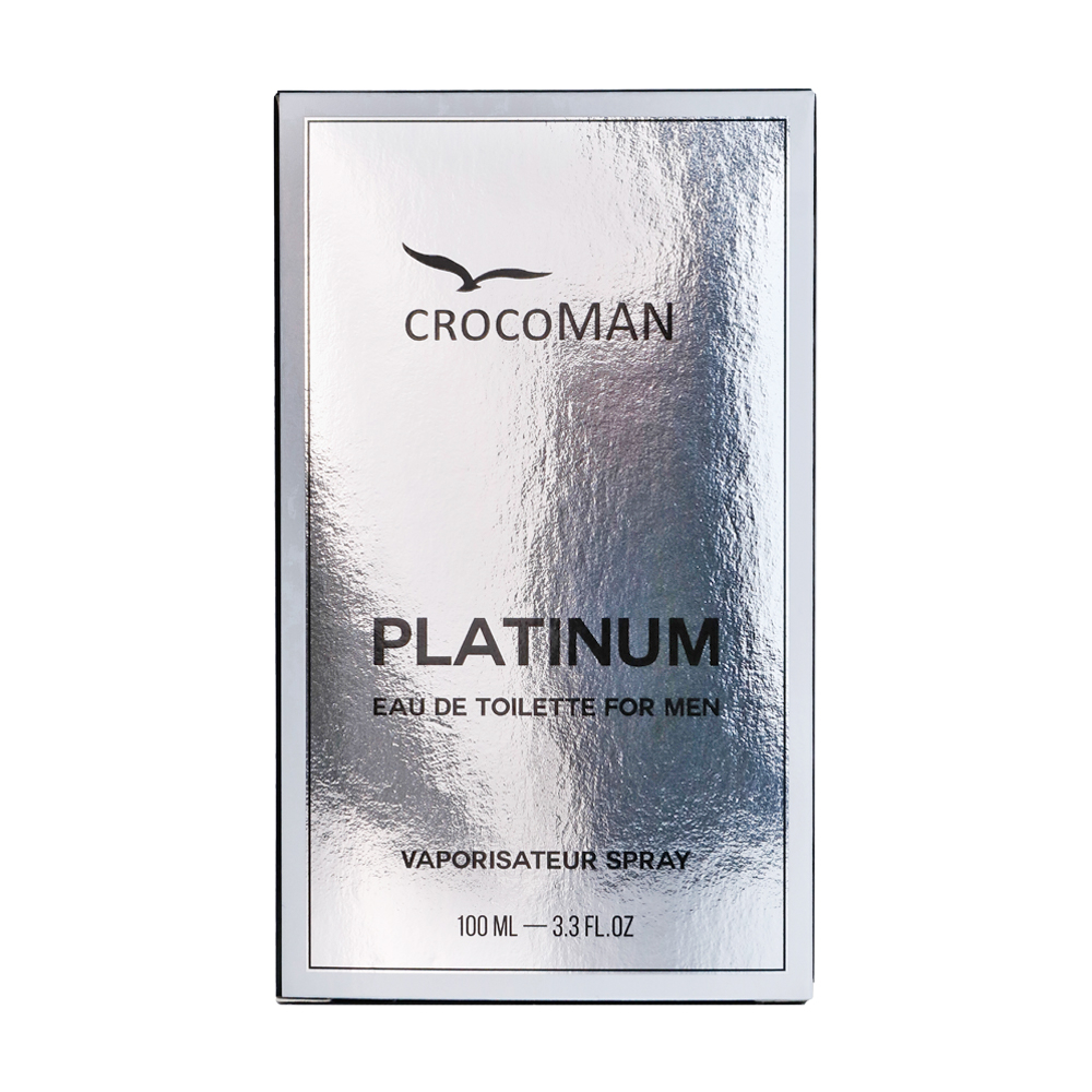 Вода туалетная CrocoMAN Platinum (Кроко Мен Платинум) - 100ml for men