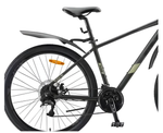 Велосипед 27,5" STELS Navigator-745 MD, рама 19" темно-оливковый