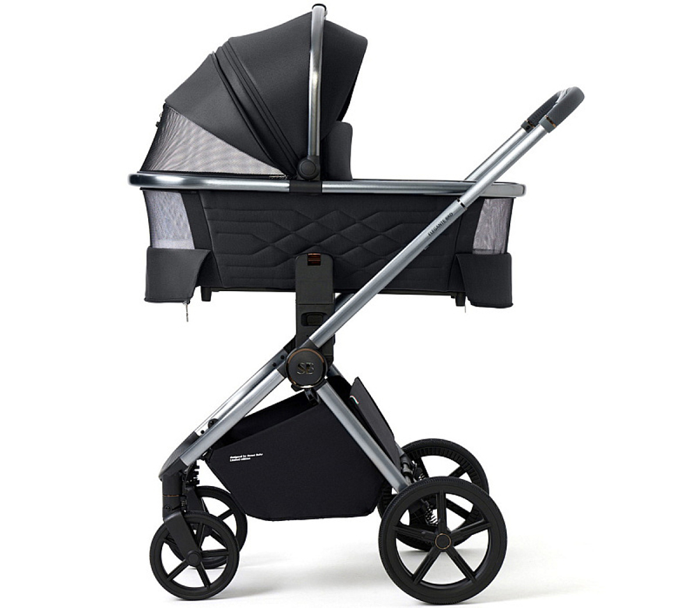 Детская коляска Sweet Baby Elegante 2 в 1 BRD Black