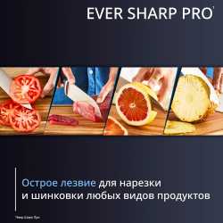 Набор ножей и блок Tefal Ever Sharp PRO K297S644 со встроенной точилкой, 5 ножей + блок