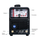 Andeli TIG-250PL сварочный инвертор ADL20-109