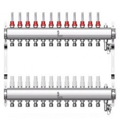 Коллектор Wester нерж. 1-3/4 в сборе с расходомерами на 12 выходов, W902.12