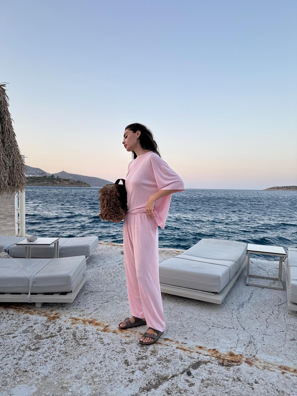 Треники Роза, Розовый