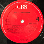 Сборник Great Love Songs 2LP (Голландия 1989г.)