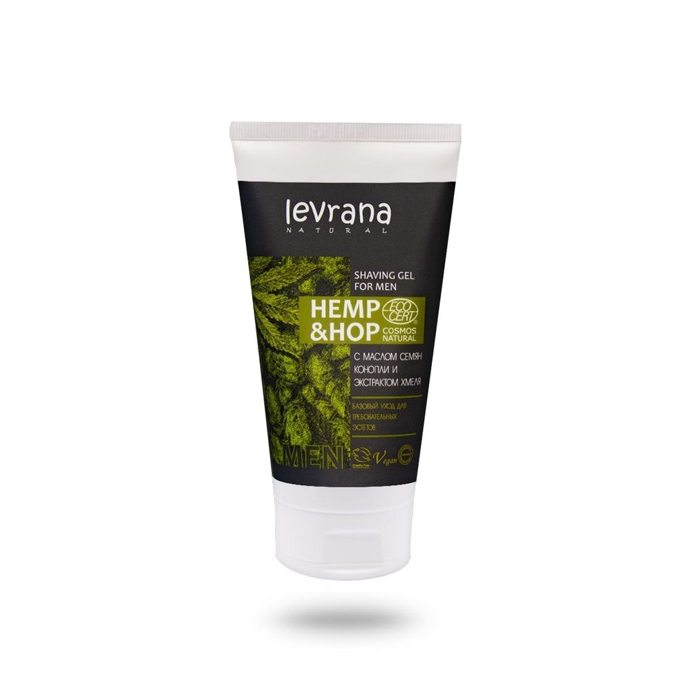 Гель для бритья "Конопля и хмель" 150 мл (Levrana) Гель для бритья "Конопля и хмель" 150 мл (Levrana)
