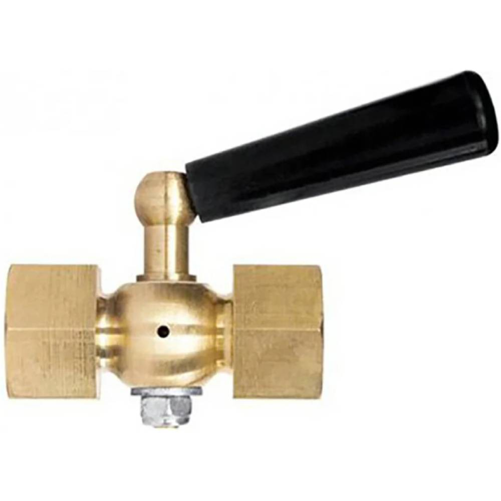Кран Росма для манометра 3-ходовой латунь G1/2" ВР/ВР Ду 15