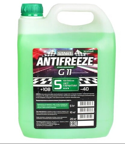 Антифриз START зеленый 5кг