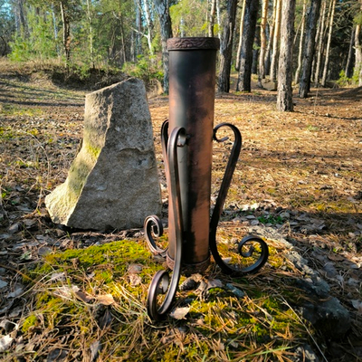 Кованая подставка для шампуров