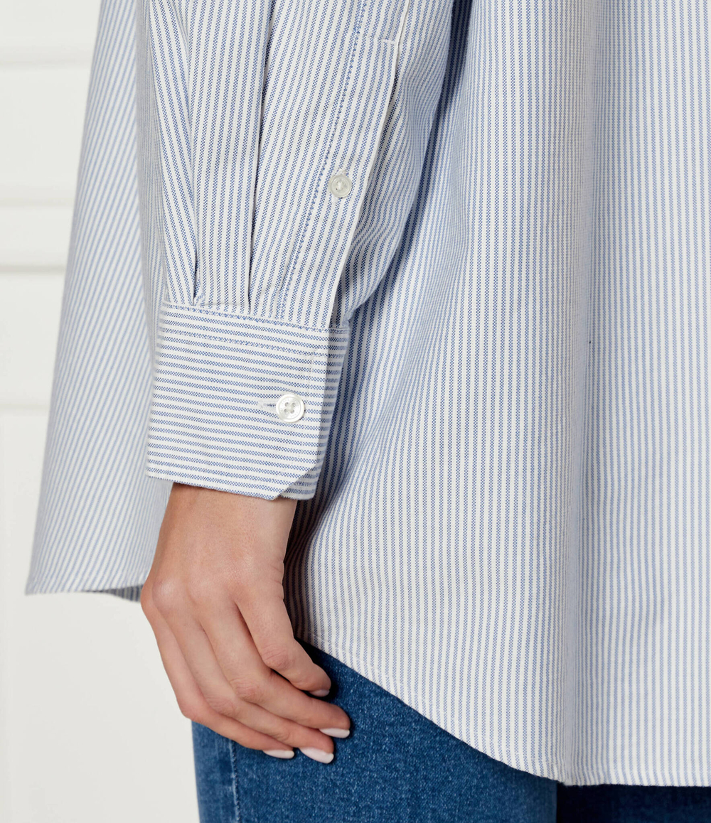 Рубашка Tommy Jeans - голубой(DW0DW20209)