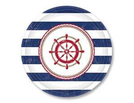 Тарелка Морская 17см 8шт.