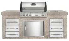 Встраиваемый газовый гриль Napoleon BILEX-605, 5 горелок (с ИК-горелкой)