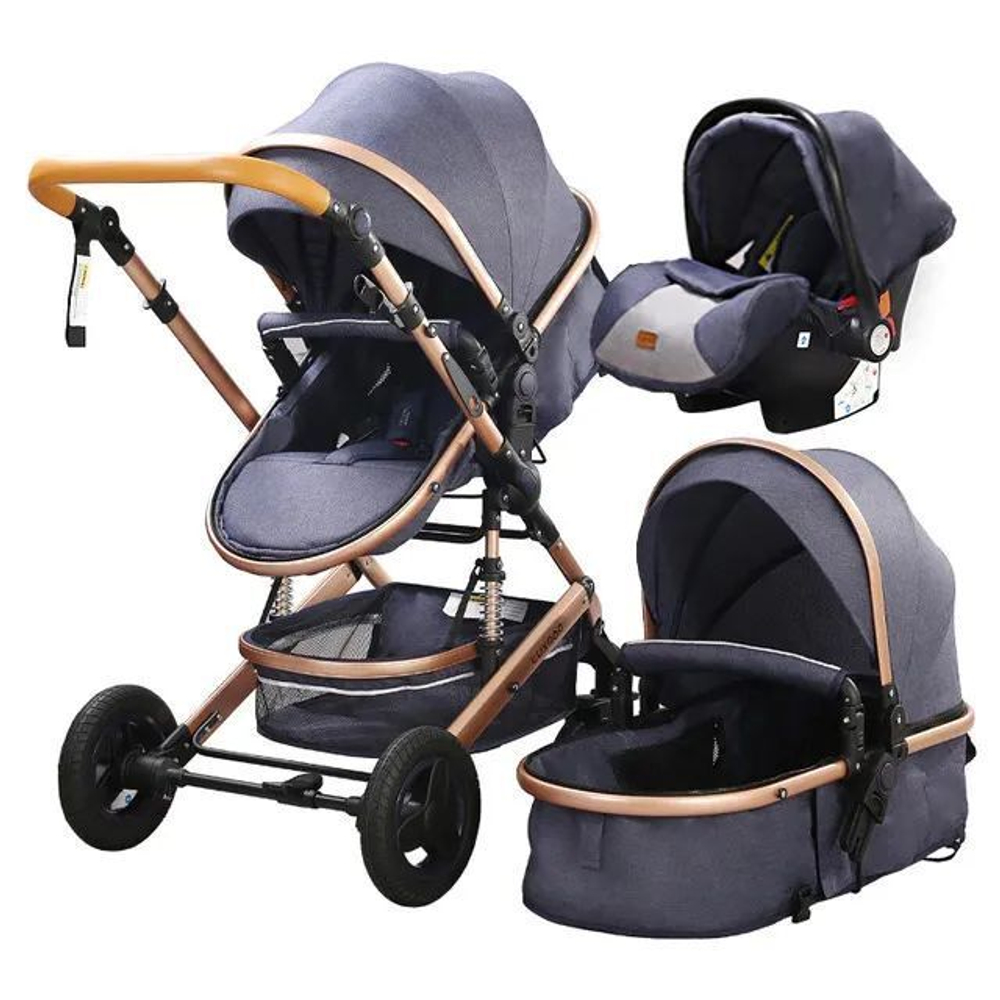 Детская коляска-трансформер 3 в 1 Luxmom 530W