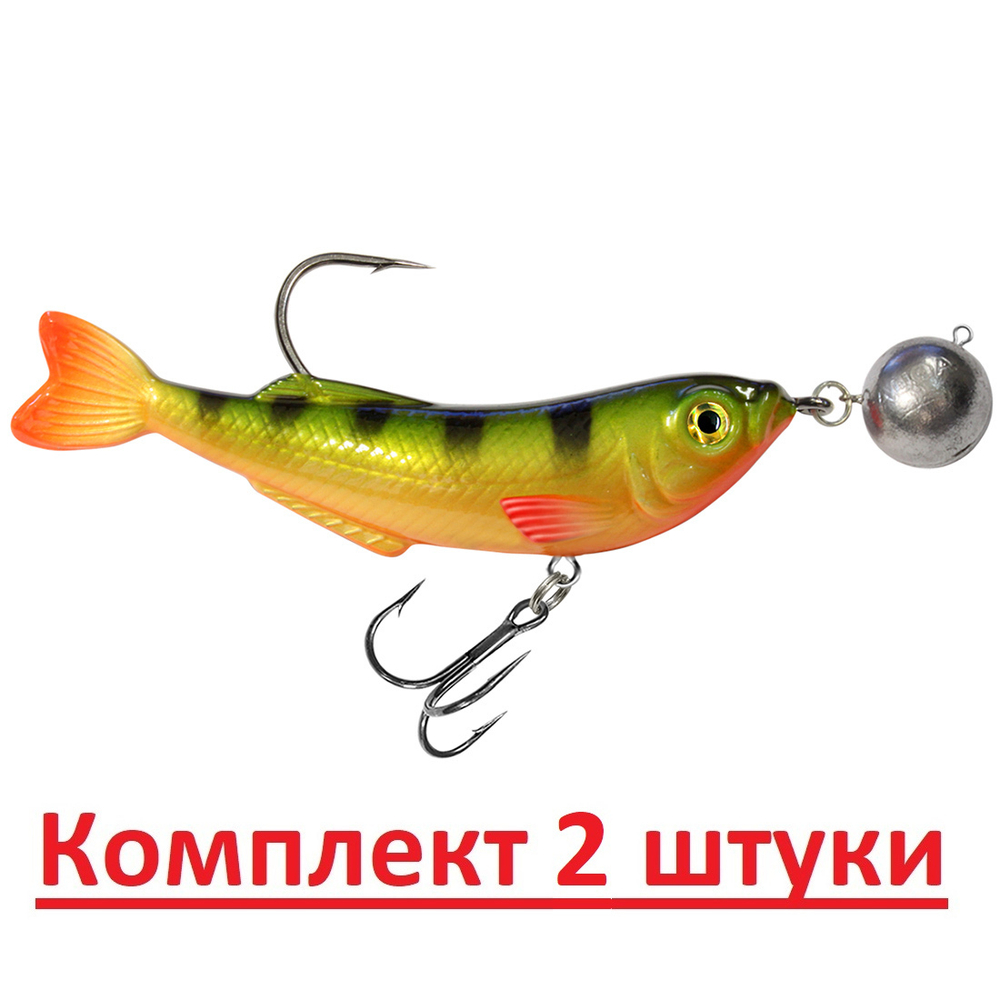 Воблер для рыбалки JIG-DOK с чебурашкой 94mm,