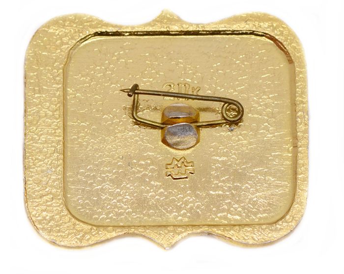 Значок «Театр имени Ф. Волкова», СССР, Булавка