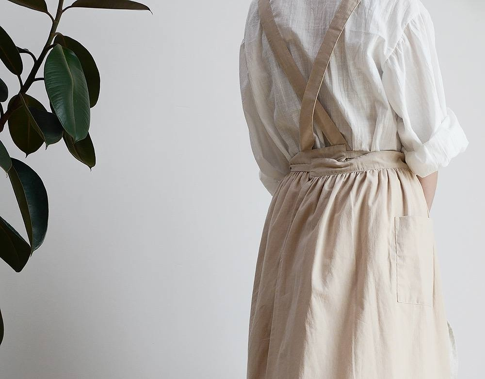 Фартук для дома QF33 (бежевый)