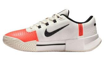 Мужские кроссовки теннисные Nike Zoom GP Challenge 1.5 Premium - sail/turf orange/blue ribbon heather/black