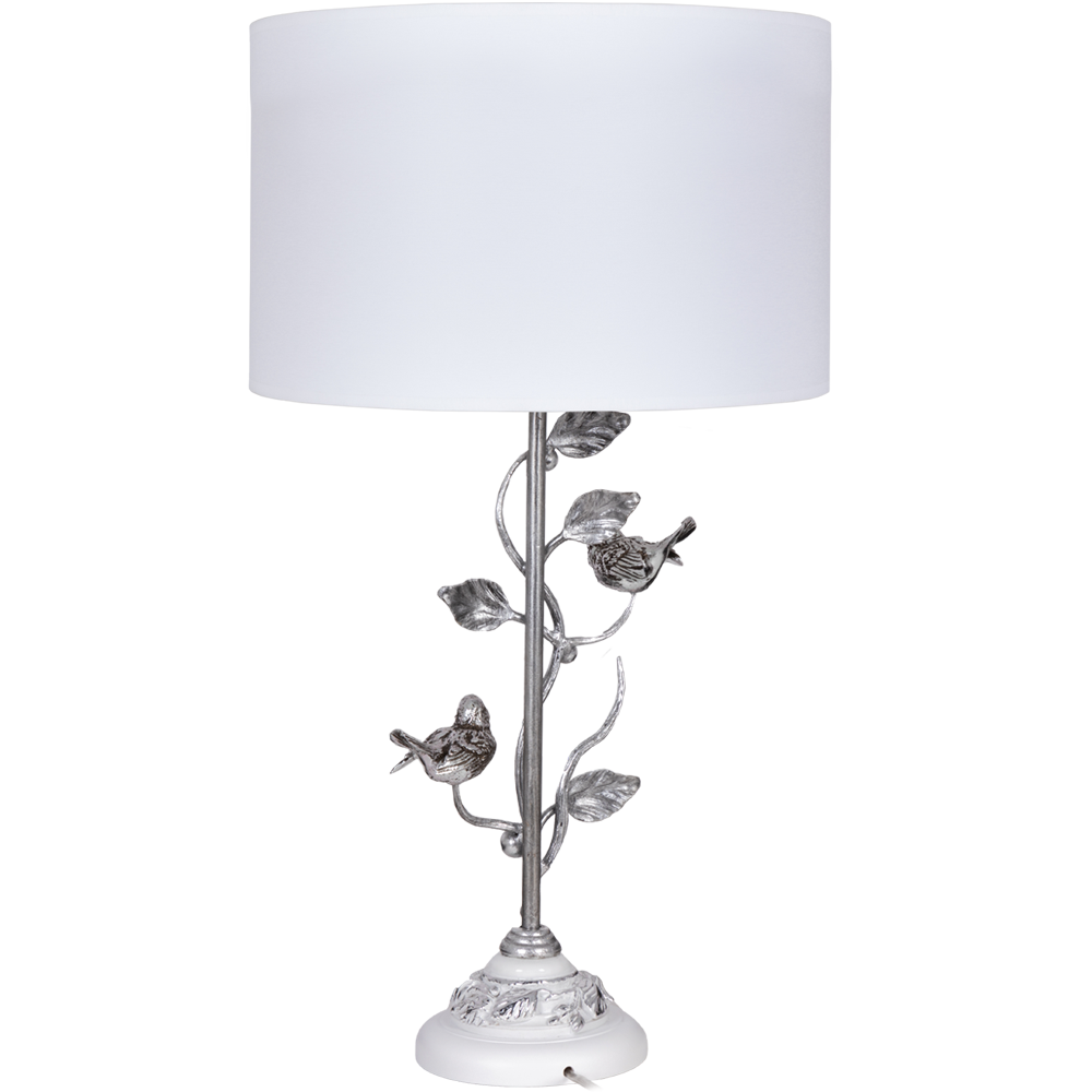 Настольная лампа Terra Spring Айс Античное серебро