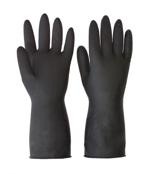 Перчатки резиновые технические КЩС тип 2