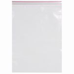 Пакеты с замком (гриппер), комплект 100 шт., 250х300 мм, ПВД, толщина 40 микрон, BRAUBERG, 606217