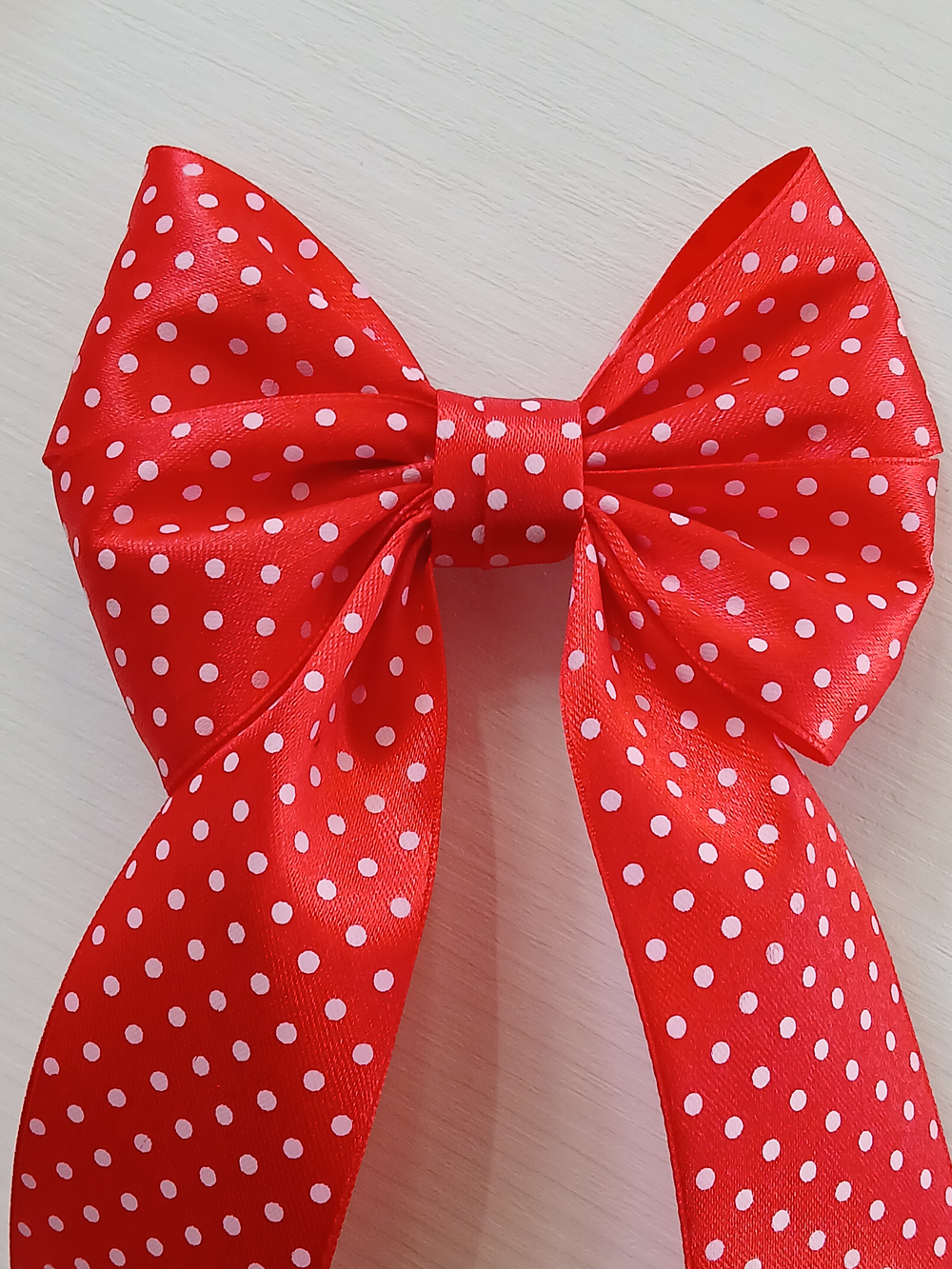 Бант 0052-25-2 Красный