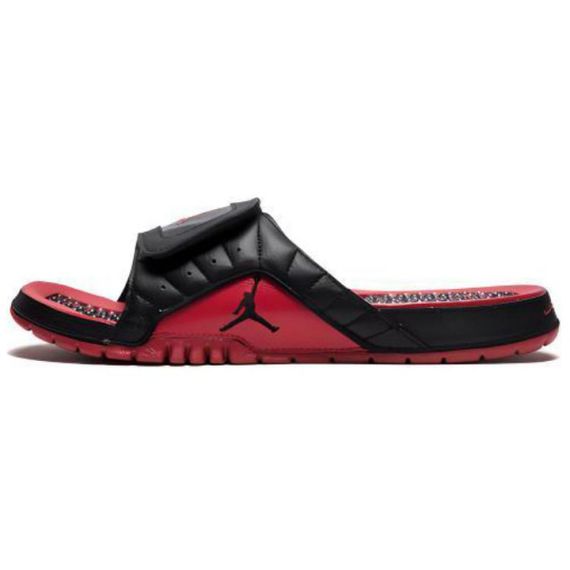 Jordan Slides 'Red Black'