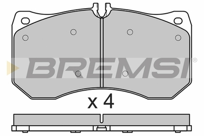 BREMSI - BP3677-BMS - Brake Pad Set, disc brake